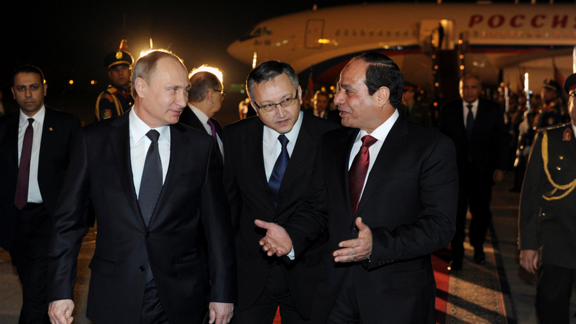 Putin - Egypt