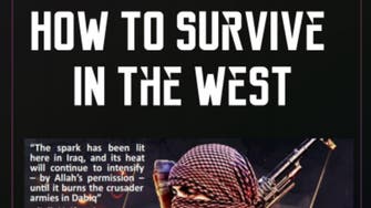 ISIS publishes manual on ‘How to Survive in the West’