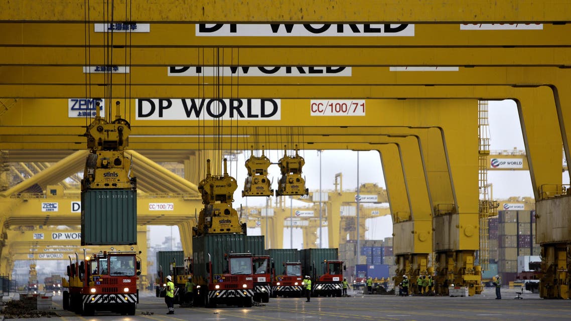 DP World has more than 65 marine terminals across six continents. (AP)