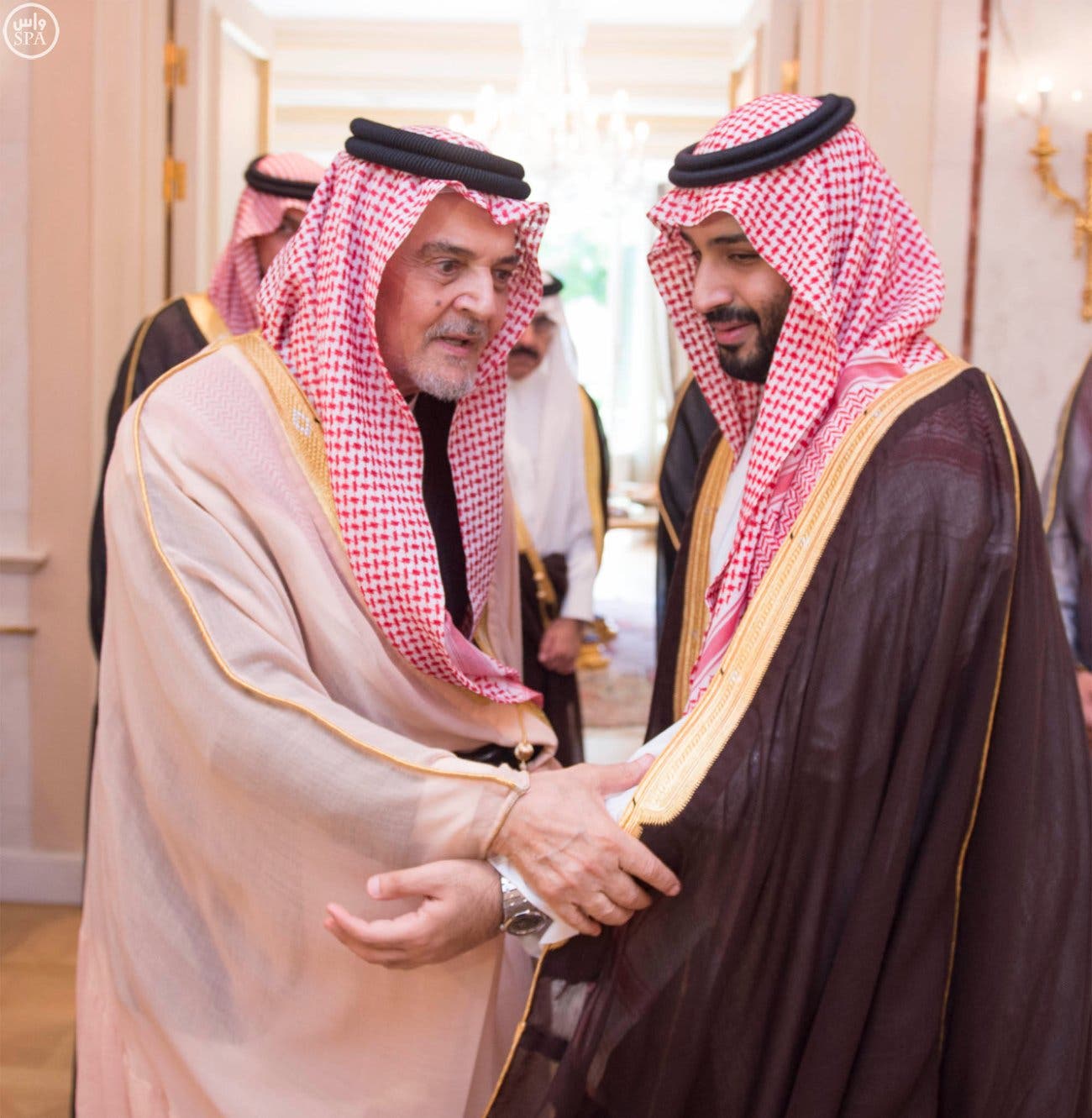 سعود الفيصل يجتمع مع محمد بن نايف ومحمد بن سلمان