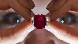 Burmese ruby sells for record $30 mln at auction 