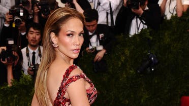 Jennifer Lopez arrives at The Metropolitan Museum of Art's Costume Institute benefit gala celebrating "China: Through the Looking Glass" on Monday, May 4, 2015,