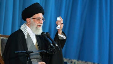 “What is the U.S.’ business?” Khamenei asked in comments posted on his website. (File: AP) 