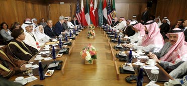 Obama hosts working session of six-nation Gulf Cooperation Council at Camp David in Maryland. (Reuters)