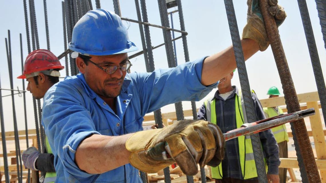 Egypt worker - AFP