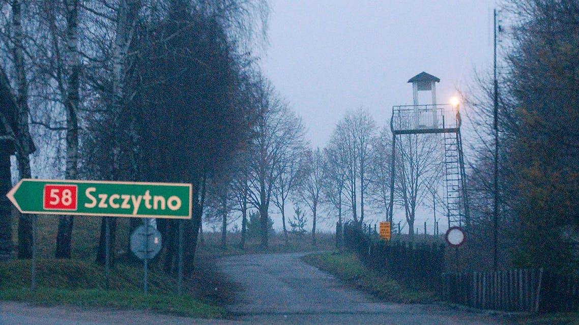 A watch tower overlooks the area near the Polish intelligence school just outside of Stare Kiejkuty, Poland. The installation has become the focal point of allegations of secret CIA prisons in Poland. (File Photo: AP)