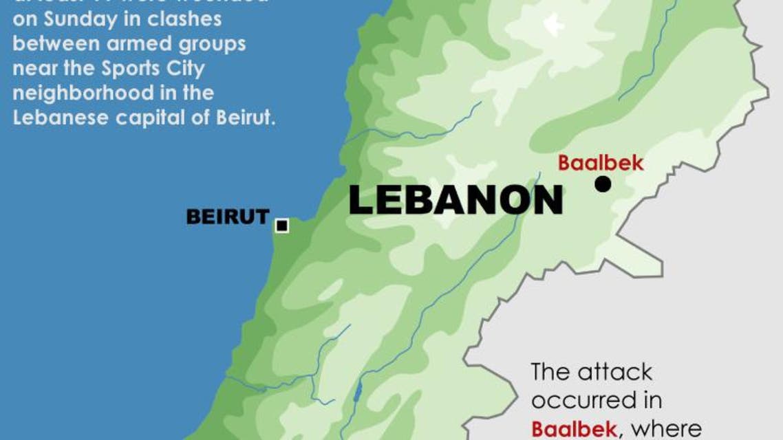 Deadly blast hits Hezbollah post in Lebanon infographic