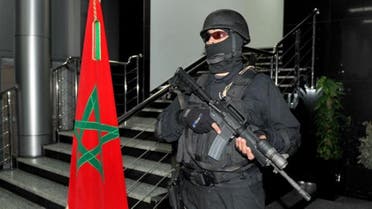 عنصر من فرقة مكافحة الإرهاب والجريمة المنظمة في المغرب