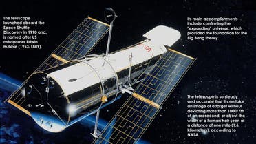 Hubble space telescope turns 25 infographic