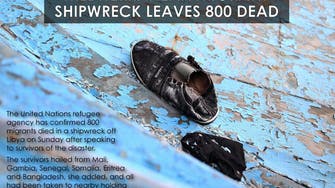 Mediterranean migrant shipwreck leaves 800 dead