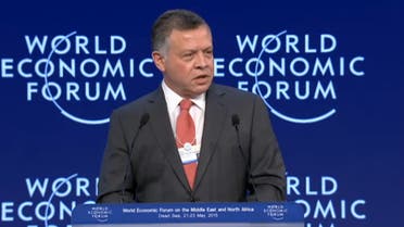 King Abdullah of Jordan on Friday opened the World Economic Forum on the Middle East and North Africa.