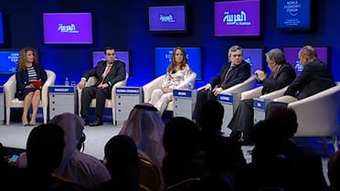 The panel discussion at the World Economic Forum on the Middle East and North Africa 2015. (Photo courtesy: WEF)