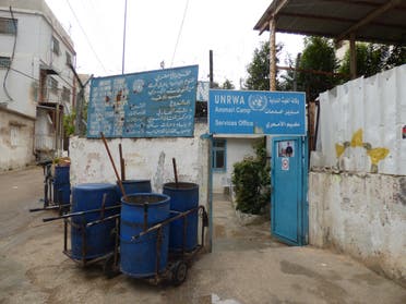 Al-Ammari refugee camp was established by UNRWA, the United Nations refugee agency, in the 1950s in Ramallah, in the Occupied West Bank Territory. (Al Arabiya/ Nabila Ramdani)