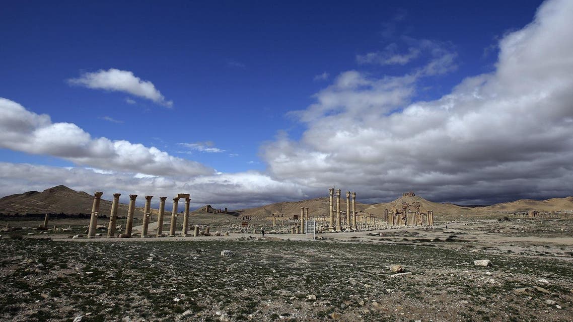 The militant offensive on world heritage site Palmyra (File: AFP)