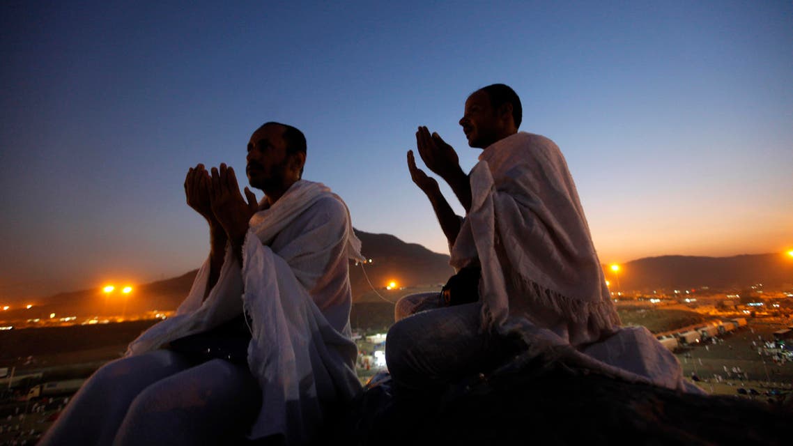 The Ministry of Hajj will soon ask all pilgrims to wear electronic bracelets containing important information. (AP)