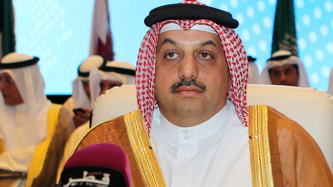 Qatari Foreign Minister Khalid bin Mohamed al-Attiyah attends the 24th session of the joint Gulf Cooperation Council (GCC)-EU ministerial council meeting on May 24, 2015 in the Qatari capital Doha. AFP