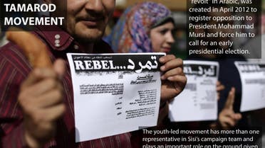 Egypt's Tamarod movement infographic