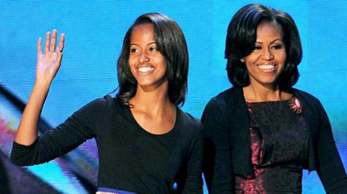 malia and michelle obama AFP
