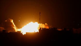 Israeli air force unleashes strikes on Gaza Strip