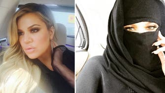 Khloe Kardashian sparks Instagram buzz with Dubai niqab picture 