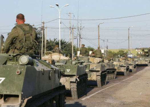 قوات من الجيش الروسي إلى الحدود مع أوكرانيا (فرانس برس)