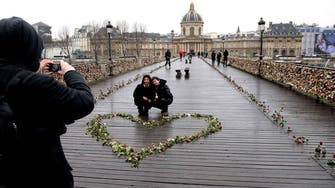 Eternal love dashed: Paris lovers' locks to be dismantled