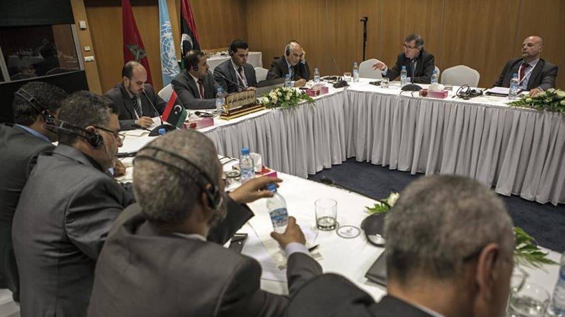 جانب من الحوار الليبي الذي جرى مؤخراً في المغرب