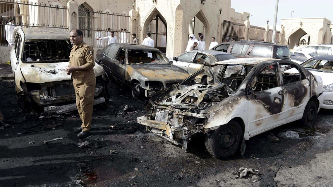 ISIS claimed responsibility for the bombing that killed four people at the Shiite Muslim mosque in eastern Saudi Arabia on Friday. (AP)