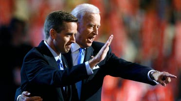 The vice president, in the statement on behalf of the Biden family, announced "with broken hearts" that Beau had died. (File: Reuters)