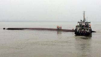 Boat with more than 450 people sinks in China's Yangtze