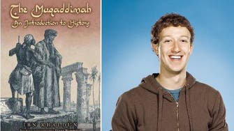 What’s Zuckerberg reading? A book by Muslim historian Ibn Khaldun