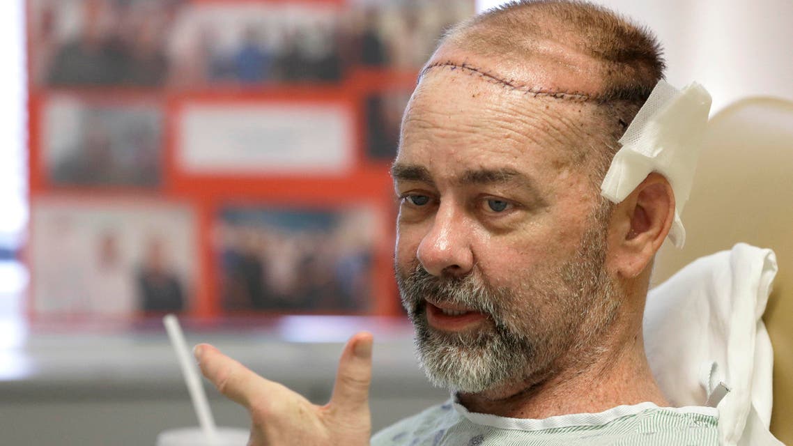 In this photo taken on Wednesday, June 3, 2015, James Boysen is interviewed in his hospital bed at Houston Methodist Hospital in Houston. (AP)