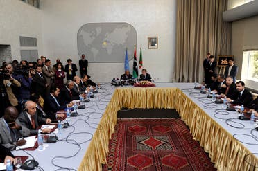 جلسة من الحوار الليبي برعاية الجزائر ليبيا