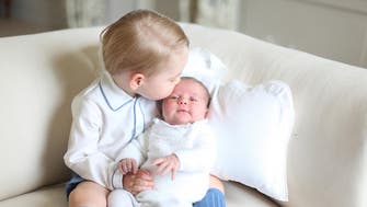 UK royals release first Princess Charlotte photos 