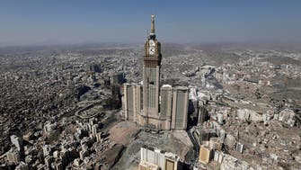 مکہ مکرمہ 1100 ہوٹلوں کے ساتھ عرب دنیا میں سرفہرست