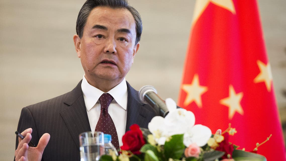 Chinese Foreign Minister Wang Yi speaks during a joint press conference following meetings with U.S. Secretary of State John Kerry at the Ministry of Foreign Affairs in Beijing, May 16, 2015. (File Photo: AP)