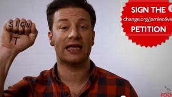 British chef Jamie Oliver takes obesity fight online 