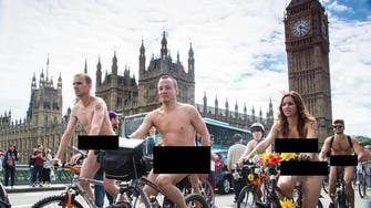 Naked cyclists to take over streets of London in protest