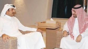 Saudi deputy crown prince in talks with Qatari emir