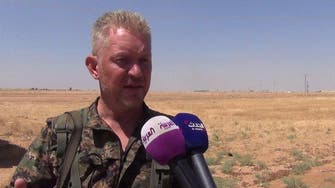 Hollywood actor Michael Enright tells Al Arabiya why he fights ISIS