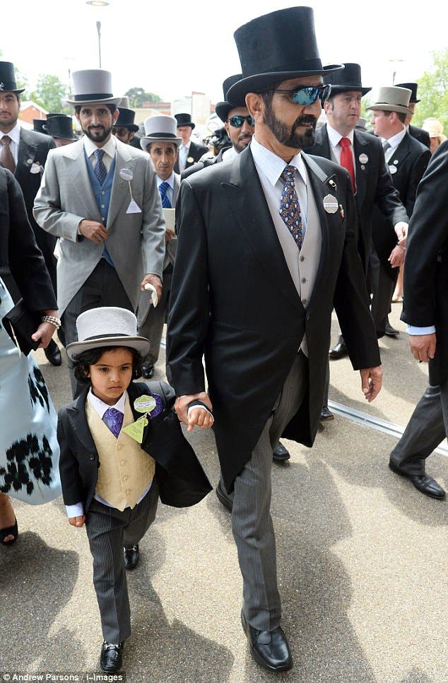 dubai day national sports opening day Rashid Mohammed bin Royal Sheikh of attends