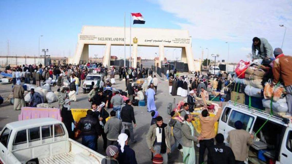 معبر السلوم مصر ليبيا