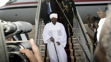 udanese President Omar al-Bashir arrives in Khartoum from Johannesburg on June 15, 2015. (File: AFP)