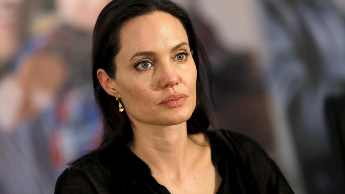 Angelina Jolie visits Syrian refugees