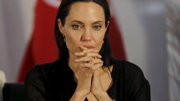 United Nations High Commissioner for Refugees (UNHCR) Special Envoy Angelina Jolie attends a news conference as she visits a Syrian and Iraqi refugee camp in the southern Turkish town of Midyat in Mardin province, Turkey, June 20, 2015. Reuters