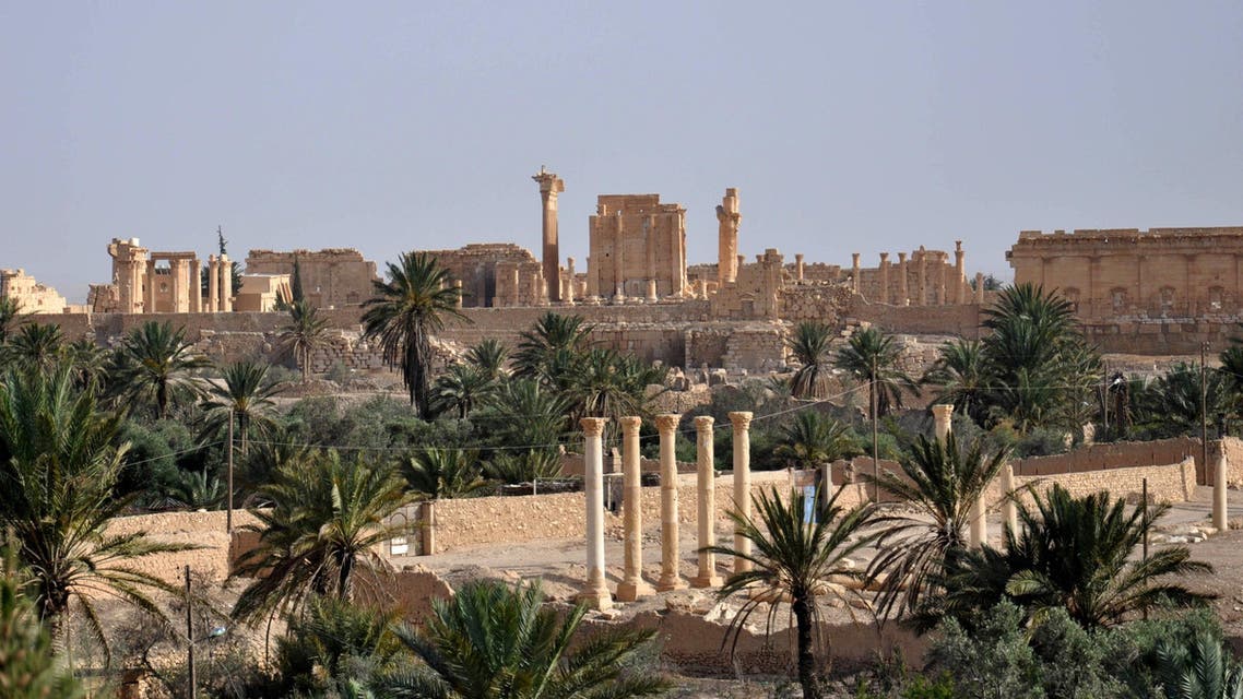A file picture taken on May 18, 2015 shows the ancient Syrian city of Palmyra AFP