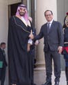 Saudi deputy crown prince’s official visit to Paris.  (Exclusive Al Arabiya photo by Bandar Al-Jalooud)