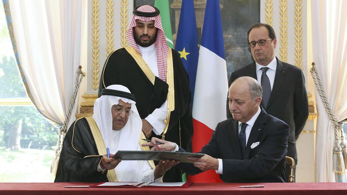 توقيع صفقات بين السعودية و فرنسا