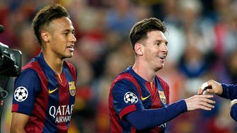 Barca’s Neymar gives virtual hug to ‘idol’ Messi