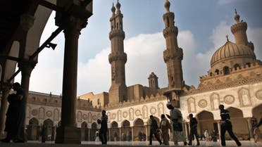 Muslims arrive to attend the Friday prayer at Al-Azhar mosque in Cairo, Egypt, Friday, Dec. 28, 2012. (AP)